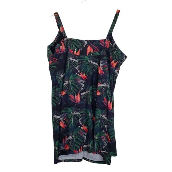 Swimsuits for All Swim Dress Underwire Tropical Beach Womens Size 20D/DD - Picture 12 of 16